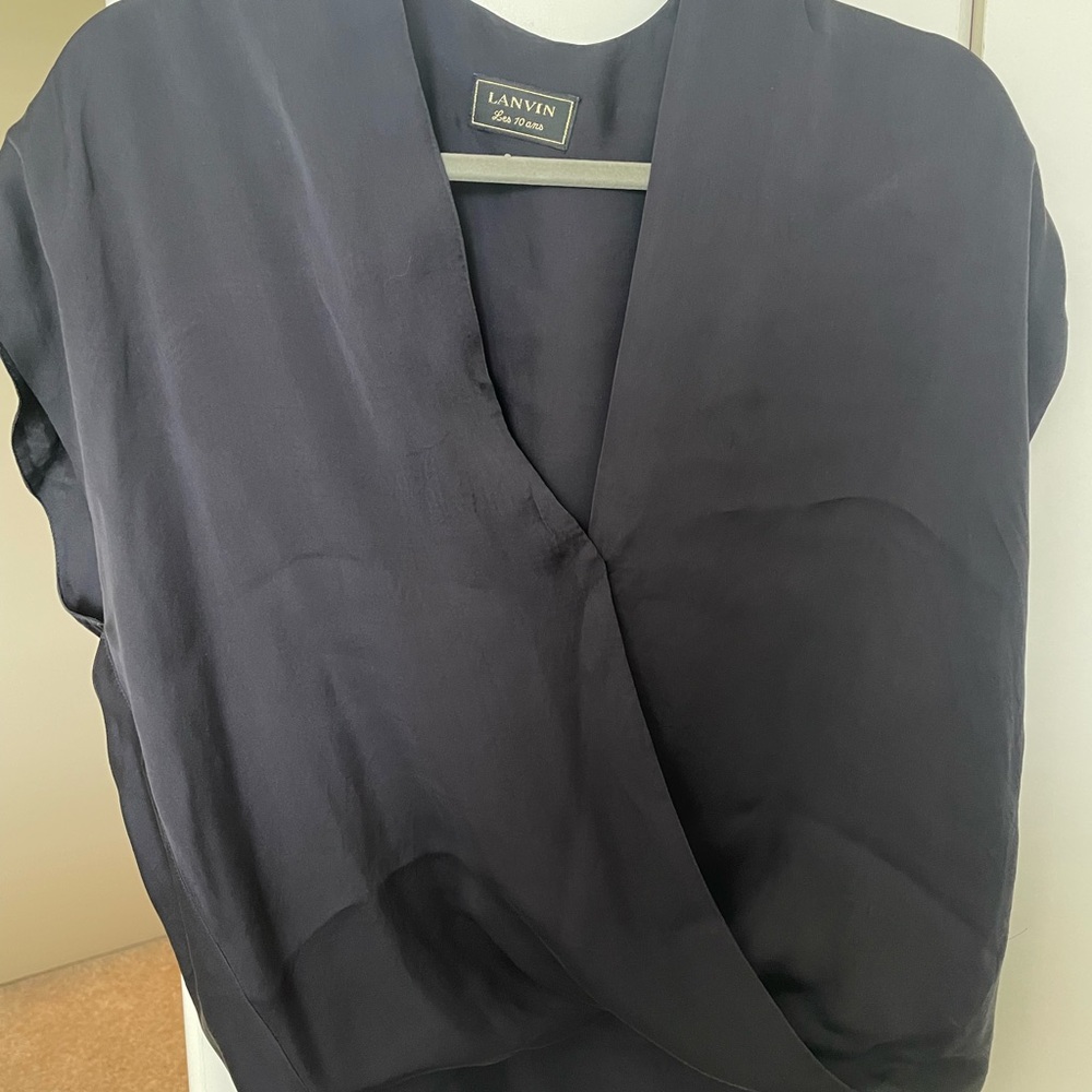 Lanvin Women's Blue Top